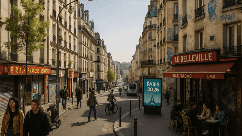 Balade au cœur de Belleville à Paris