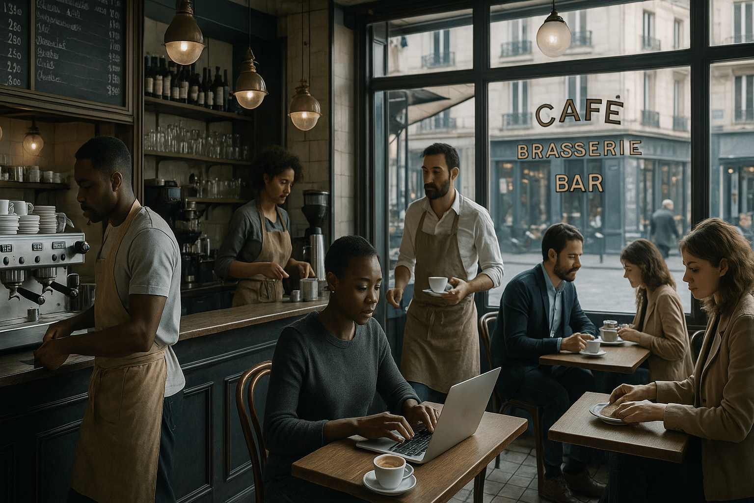 Digital nomads &agrave; Paris : coworking, visas courts & budget &mdash; guide pratique